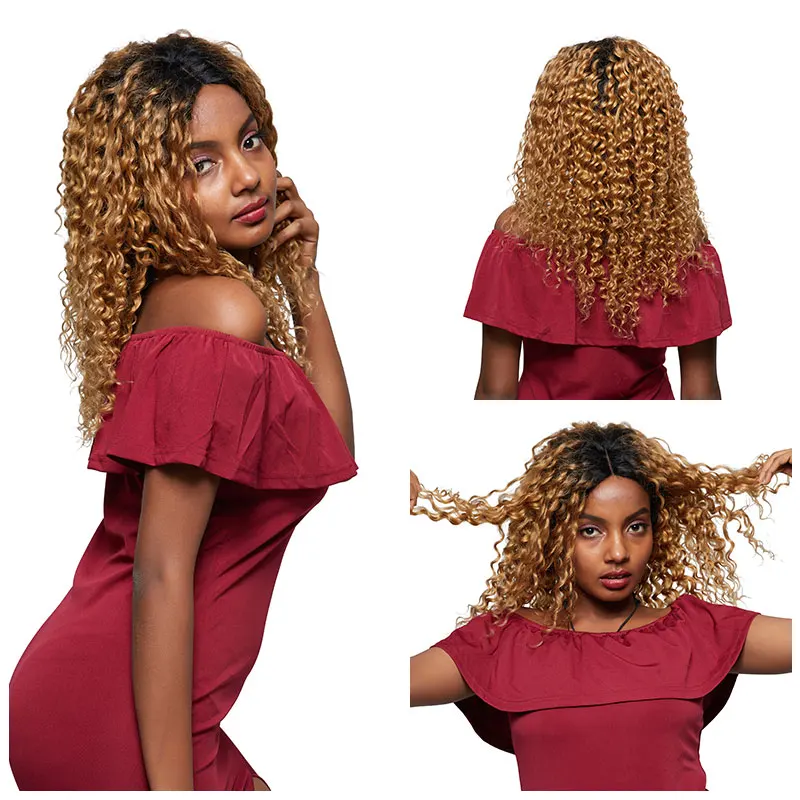 cabelo humano brasileiro ombre marrom loira pacotes