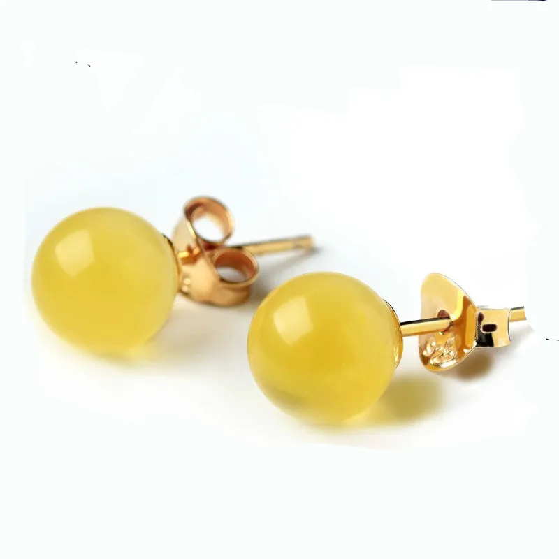 

Honeywax Ear Nails Female Honeywax Crystal S925 Tremella Ear Nails Fashion Jewelry Gift