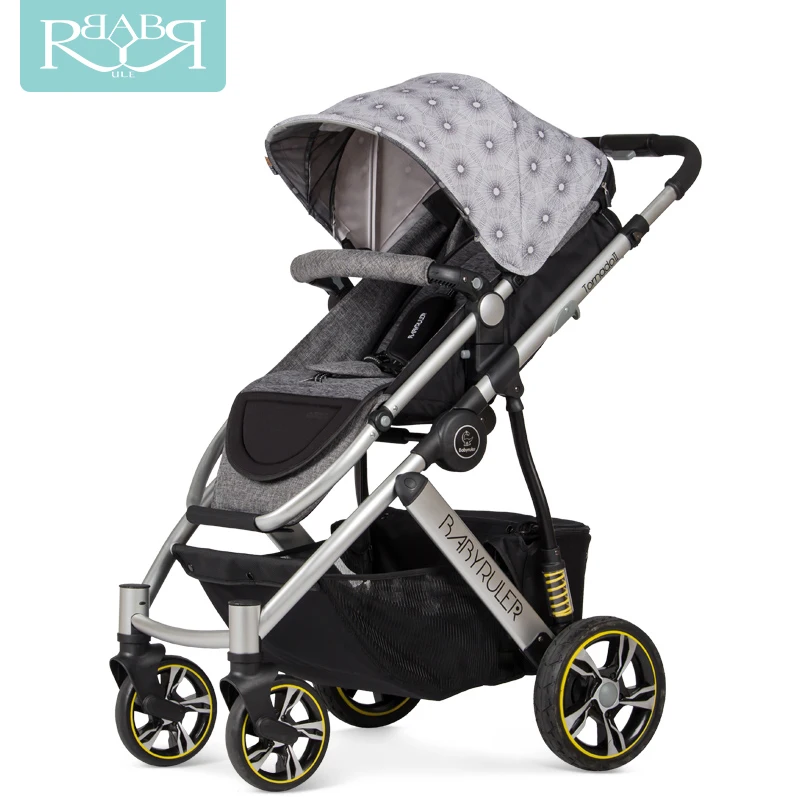

Brand baby stroller 4 wheels babyruler stroller strong package high quality fast delivery