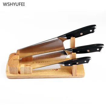 

Direct selling wood knife rack oak racks home kitchen supplies kitchen knife rack ventilation mold knife seat cutter storage