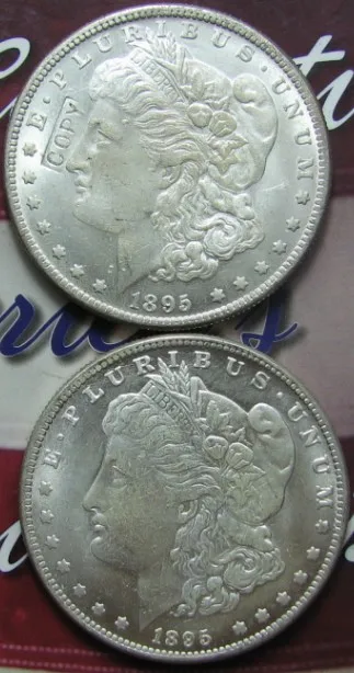 Юбилейные Монеты UNC 1895 с изображением Моргана | Дом и сад