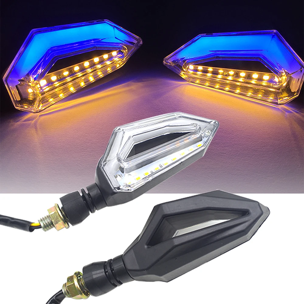 

LED Motorcycle Turn Signal Lights 12V Indicator Moto Clignotant Blinker DRL Lamp FOR SUZUKI GSX GSX-S GSX 650F 750 1000 1250