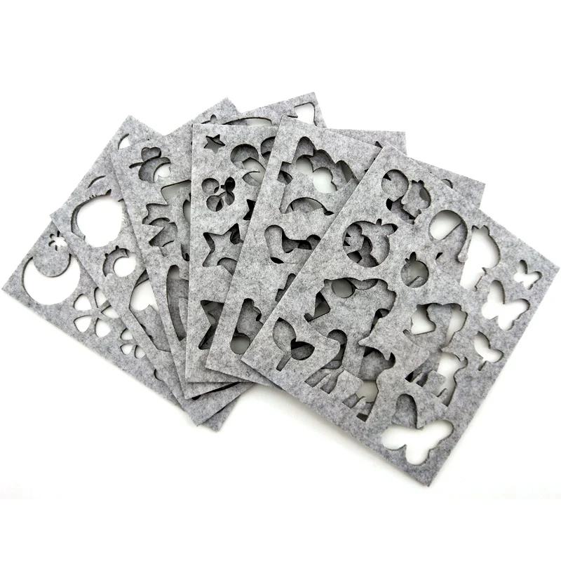 

New Design Diy Craft Embroidery Tool Sewing Animal Accessories Handmade Stencil Applique Mold For Wedding Needle Felting Starter