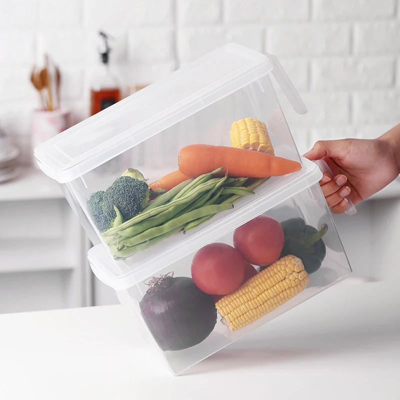 Large Capacity Storage Box Kitchen Jars Food Container PP Grains Beans