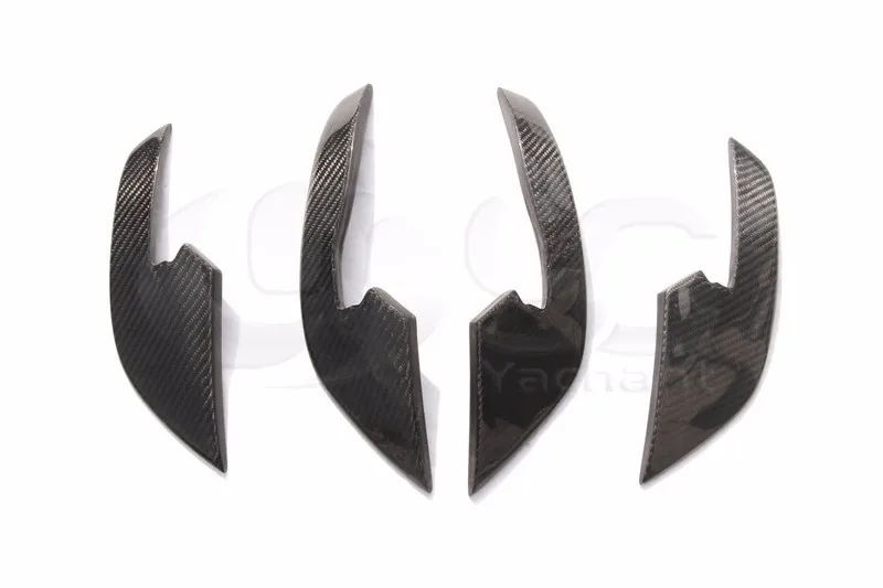 2013-2016 Audi A6 S6 RS6 RS6-Conversion Front Bumper ABT Style Canard CF (3)