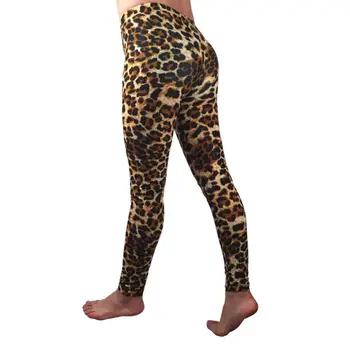 

Women Autumn Winter Skinny Leopard Stretchy Elastic Pencil Pants Cool Casual Female Pants