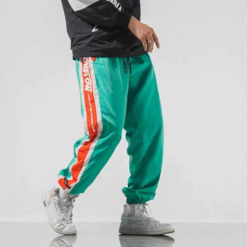 Loldeal الرجال القطن مزيج المسار بانت Sweatpants