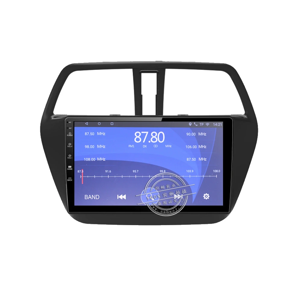 Clearance HANG XIAN 9" Car radio for Suzuki S-CROSS 2014 Quadcore Android 7.0.1 car dvd player gps navi with 1G RAM,16G ROM,steering wheel 13