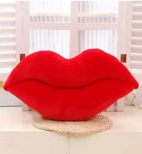 sexy lips kiss pillow cushion decorations 5