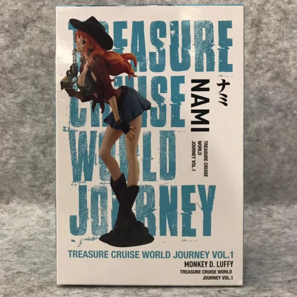 Аниме One Piece Tresaure Cruise World Journey Vol.1 ковбойская Обезьяна D Luffy & Nami Zoro фигурка модель