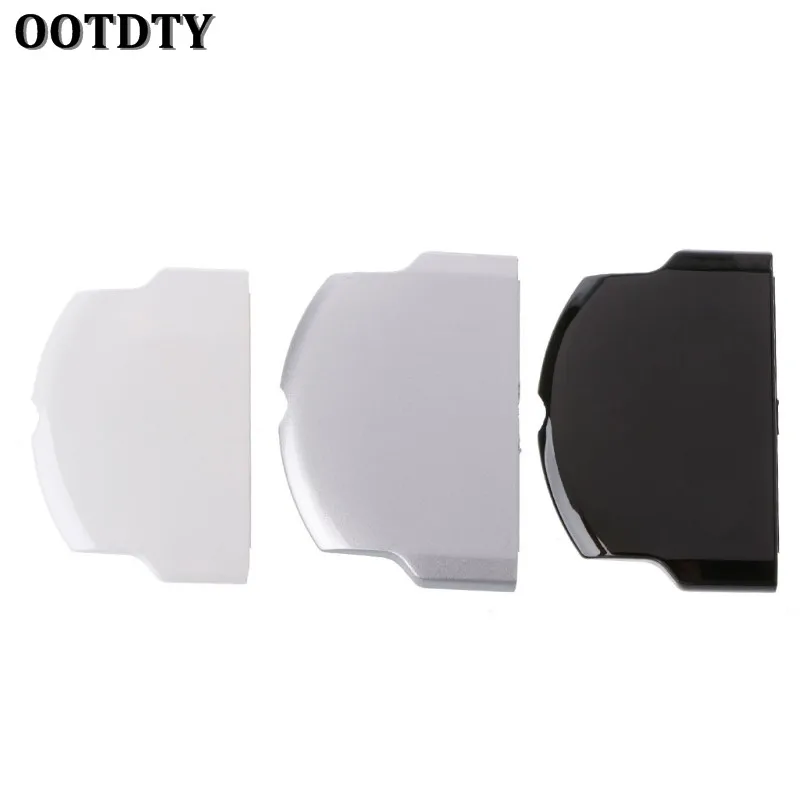

1pcs New OOTDTY New Black/White/Sliver Color Battery Back Cover Case Replacement Protective Cover for PSP 2000 3000 Series