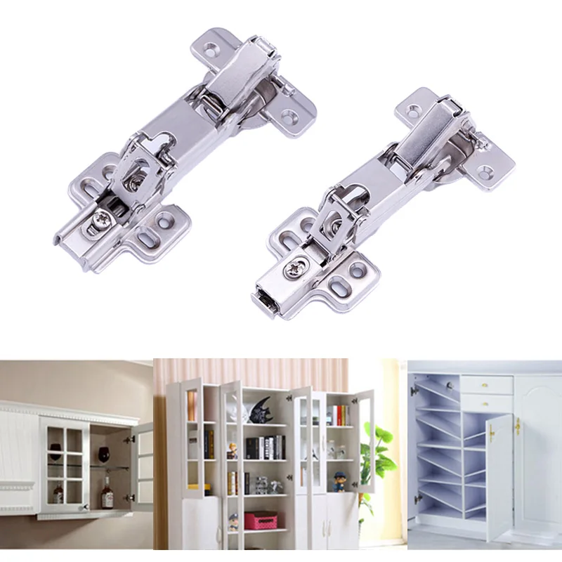 

165 175 Degrees Furniture Cabinet Doors Hinge Large Angle Thick Buffer Hydraulic Unloading Hinge @8 WWO66