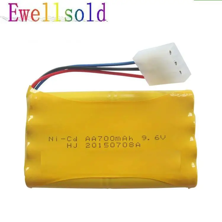 Ewellsold RC car RC truck RC boat RC tank 9.6v 700mAh Ni-CD rechargeable battery with tamiya plug free shipping Ewellsold RC car RC truck RC boat RC tank 9.6v 700mAh Ni-CD rechargeable battery with tamiya plug free shipping