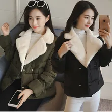 Новое Женское зимнее пальто с хлопковой подкладкой, тонкий пуховик из хлопка, Заводская распродажа корейских женщин