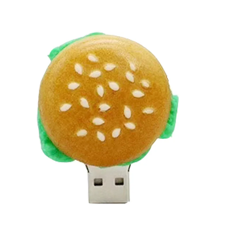 Usb-флешка клубника ананас, пицца, гамбургер, 4 ГБ, 8 ГБ, 16 ГБ, 32 ГБ, 64 ГБ, usb-флешка, карта памяти авокадо, арбуз, u-диск