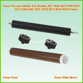 

Fuser Film Sleeve+ Fuser Pressure Roller + Gear for Brother MFC 8510 8910 DCP 8110 8112 8150 8157 HL 5440 5445 HL6180 HL5440