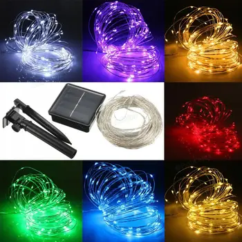 

17M 150 LED Solar Lighting Strings Outdoor Garden Christmas Wedding Flashing Party Decoration Lights LED String Fairy Lights