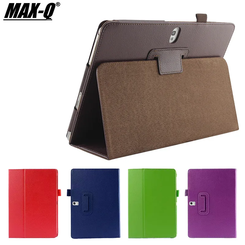 

MAX-Q For Samsung Galaxy Tab S 10.5 inch T800/T801/T805 Tablet PU Leather Case Cover Rotating SM-T800