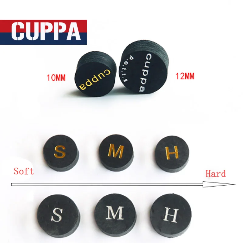 Cuppa 3 шт./лот 10 мм/12 мм Снукер Cue Tip S/M/H Китай|snooker cue tips|cue tipssnooker tips |