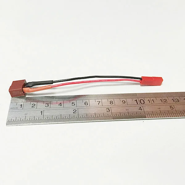 

T Female To JST female Soft Silicone Wire Switch 22AWG Cable 100mm RC Cable Connector