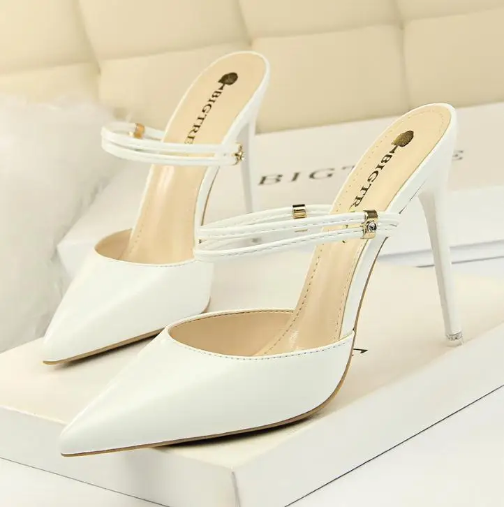 

2019 nouveau sandalias de verano para mujer shoes woman high heels sapato feminino chaussures femme modis women sexy slippers