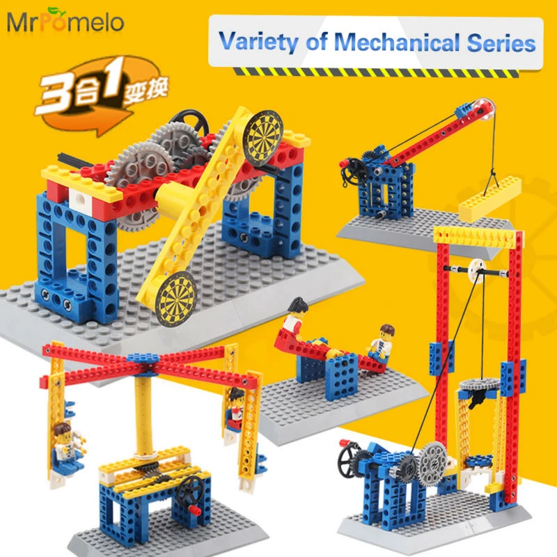 mechanical building toys for kids