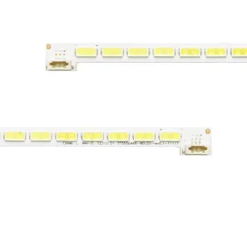

New 2 Pieces 80LEDs 676mm 3 Pin LED strip for STS550A66 80LED-rev0.1 LJ64-03515A LTA550HQ20 LTA550HQ22 LED55X5000DE