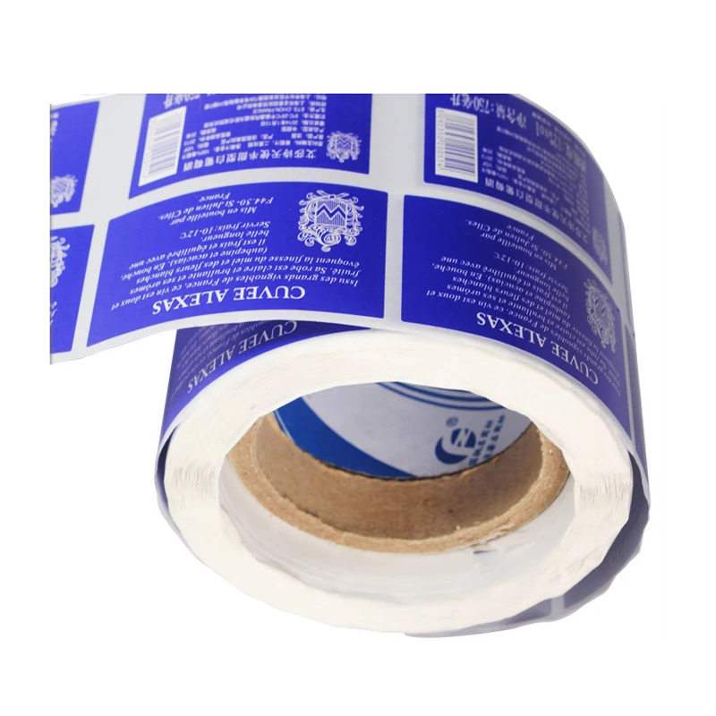 

Customized Advertisement vinyl decal printing, cheap paper brand sticker printed