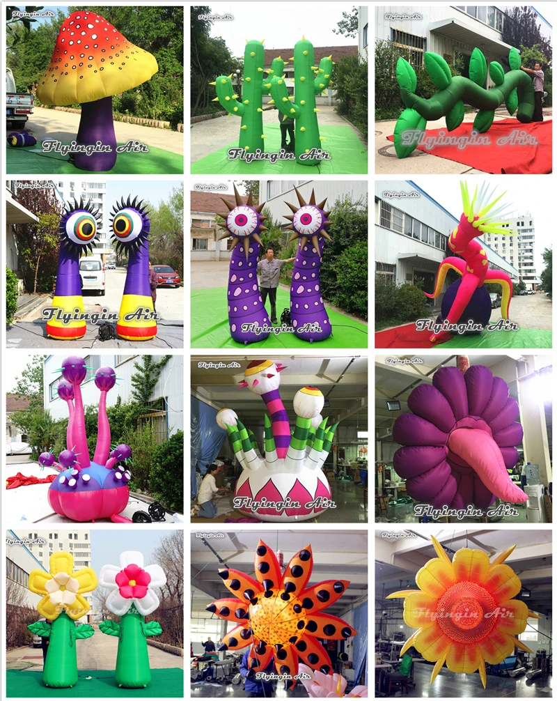 inflatable forest plant