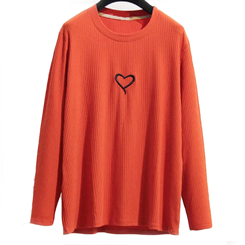 

Winter spring tshirt women 5XL 6XL Bust 140-160cm Weight 125-150kg solid plus size t shirt women 5 colors