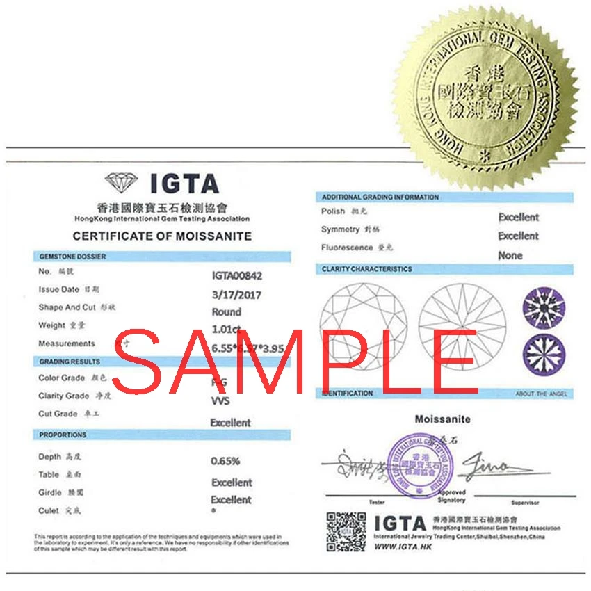 Твердое 18 к белое золото 2ctw желтый Муассанит Подушка ледяная огранка похожее на желтый бриллиант хорошее золото ювелирные изделия для женщин