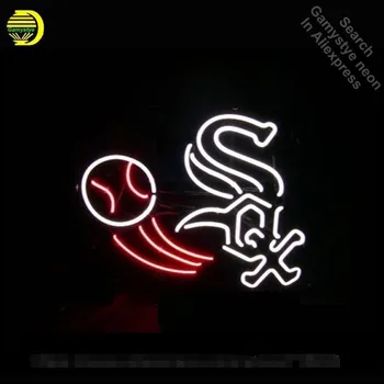 

Neon Sign for Sports CWS Team Man Cave Neon Bulbs sign handcraft Glass tubes Decorate Beer Room Energy Drink NEON signs