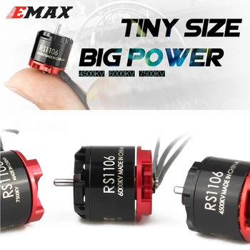 

RC Motor,EMAX RS1106 4500KV/6000KV/7500KV MINI Brushless Motor For RC FPV Racing MINI Violent Indoor Quadcopter