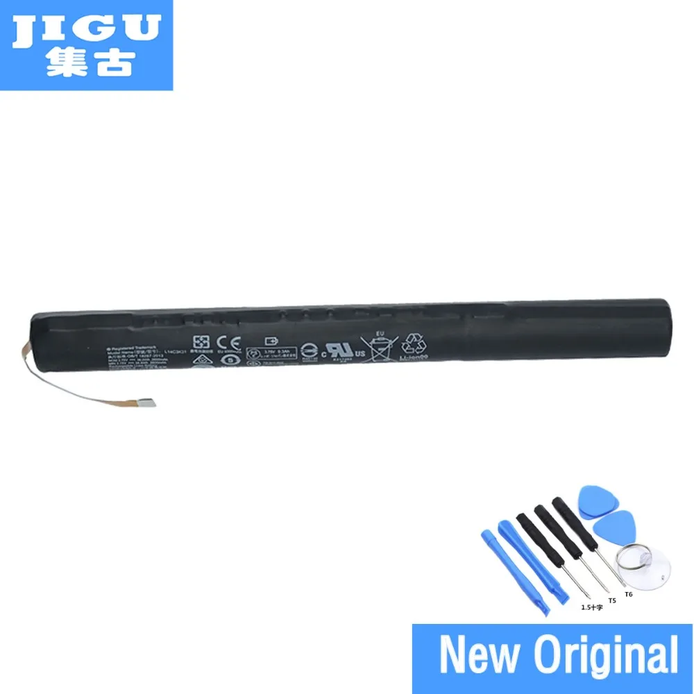 Цена JIGU оригинальный аккумулятор L14C3K31 для lenovo YOGA font b Tablet b font 2 YT2 1050F YT2 1051F L14d3k31 L14D2K31 Аккумулятор Акку 3,75 в
