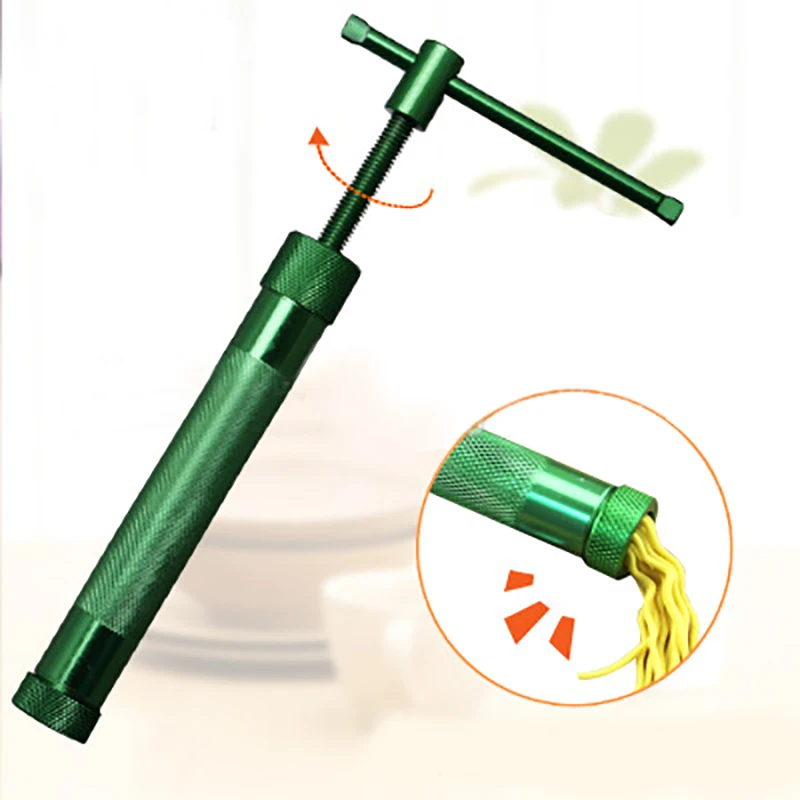 Stainless Steel Sugar Paste Extruder Craft Gun with 20 Tips Sugar Craft