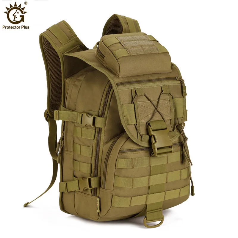  40L Tactical Backpack Military Backpack 900D Nylon Waterproof Army Rucksack Outdoor Sports Camping 