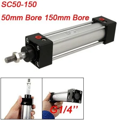 

SC Series Adjustable Buffer 50mm Bore Standard Cylinder 150mm Stroke SC50*150