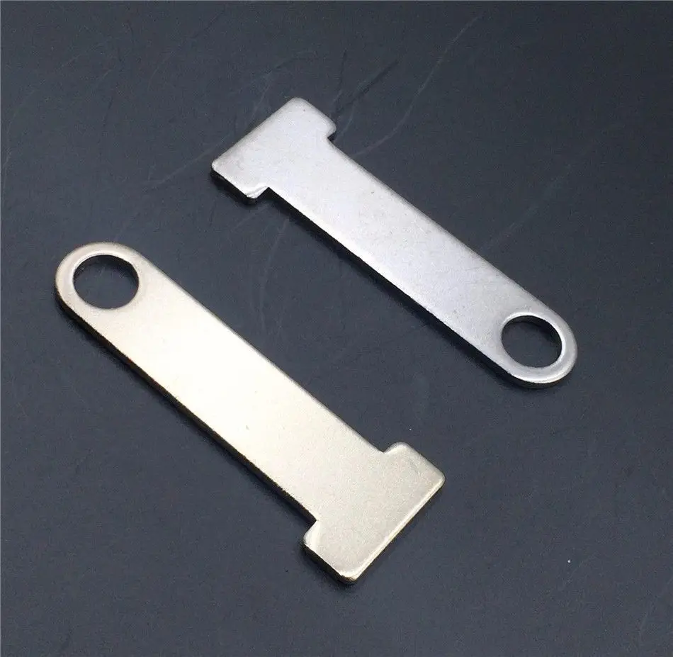 Chrome Helmet Strap D Ring Steel Lock Extensions Stainless Steel