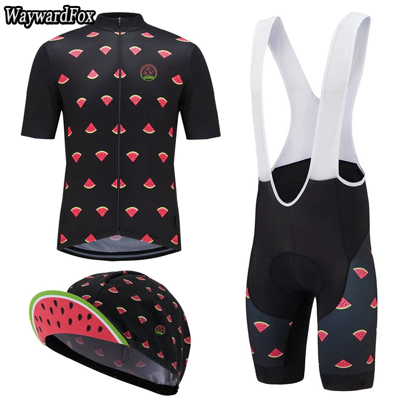 watermelon cycling jersey
