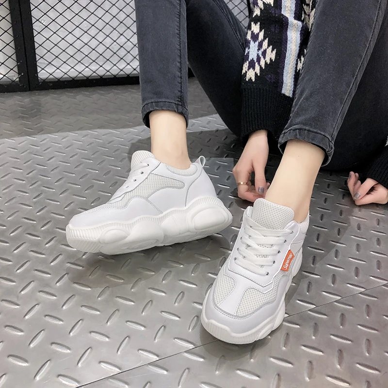 Size35 40 Новинка 2019 года женская спортивная обувь в винтажном стиле женские