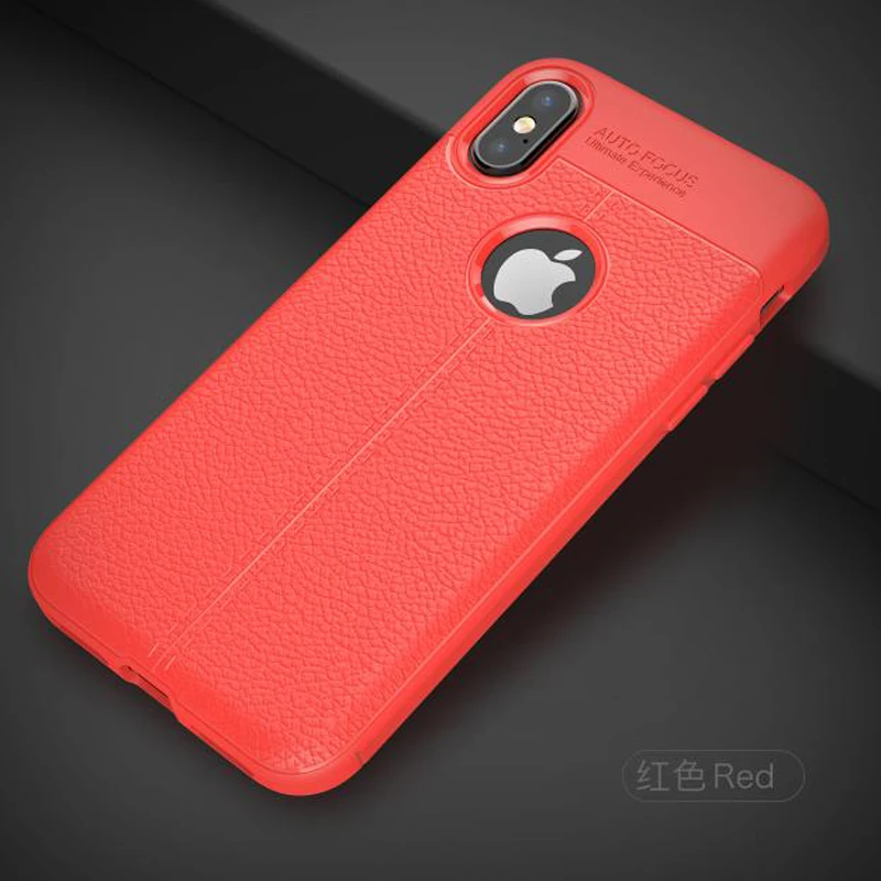 Роскошный кожаный чехол для телефона YUETUO i iphone xs max xr x s r силиконовые аксессуары