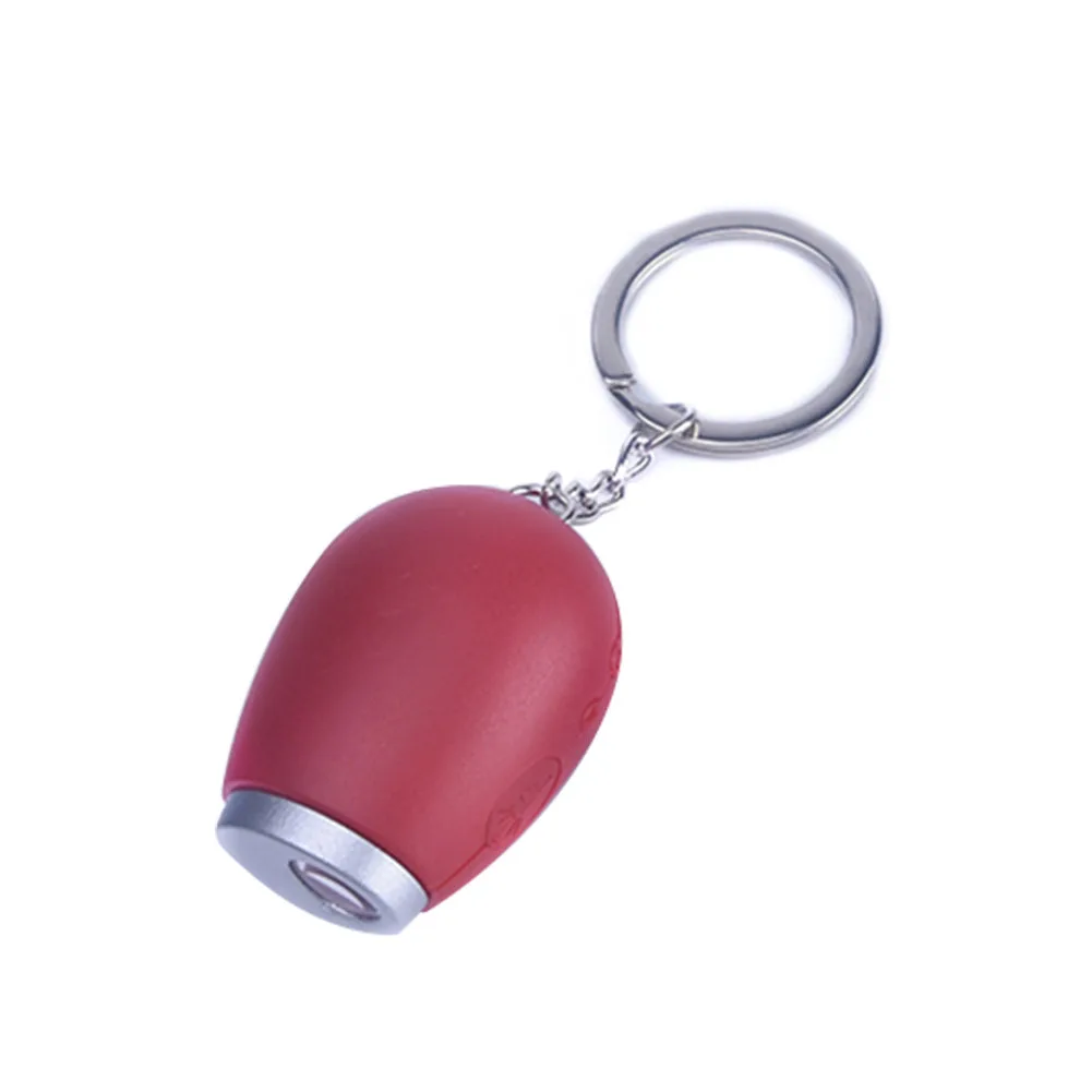 Мини-ночник, проекционный светильник, часы, брелок для ключей, УФ, с проекцией времени, портативный цифровой проектор, часы, светильник-вспышка - Цвет: Красный