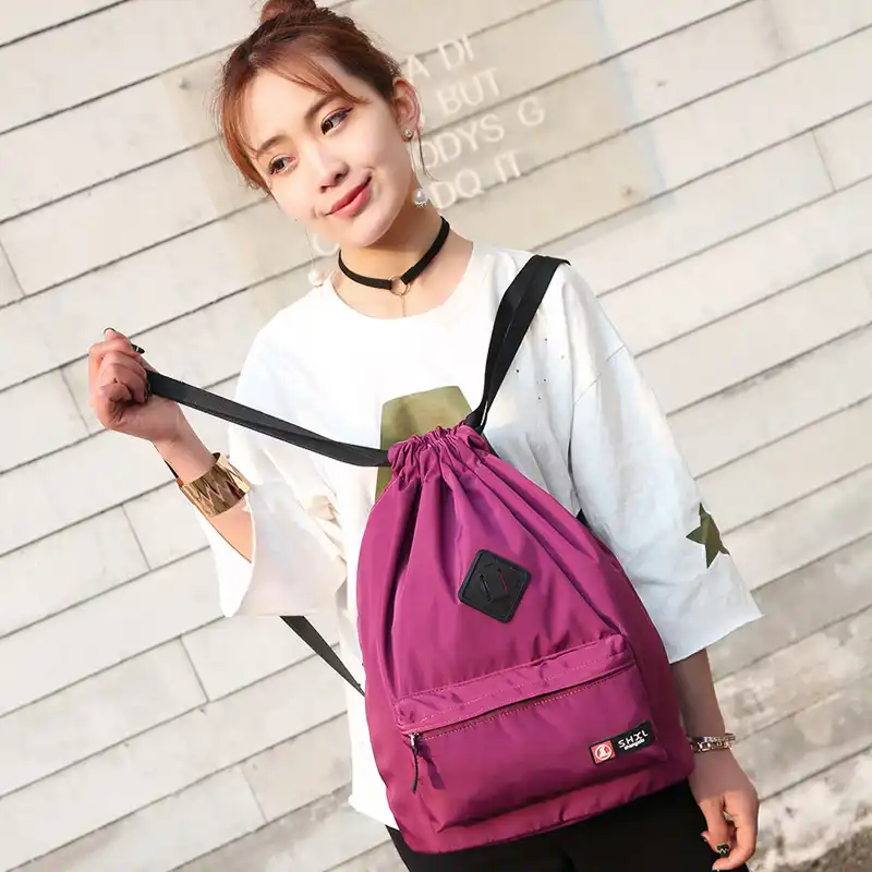 Shengxilu プレッピースタイルの女性のカジュアルリュックサック 2019