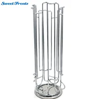 Подметальная машина лучшие домашние решения вращающаяся 24 Капсульная стойка для кофейных капсул стойка-башня стойка для хранения кофе стойка T - изображение