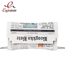 Модная дизайнерская женская повседневная сумка-конверт с принтом в виде газет, дневной клатч, сумочка на цепочке, сумка через плечо, сумка на плечо, сумочка