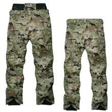 Новые зимние Горные лыжи Штаны Мужчины Большой размер сноуборд двойной лыжи теплая дутая куртка и ветрозащитный водонепроницаемый лыжный Штаны мужчин