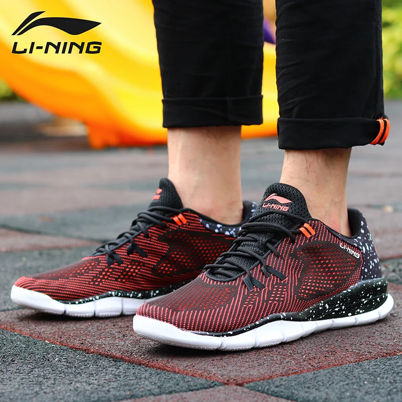 Li-ning мужские Quick Xt светильник кроссовки дышащая ткань кроссовки Удобная подкладка спортивная обувь Arkm019