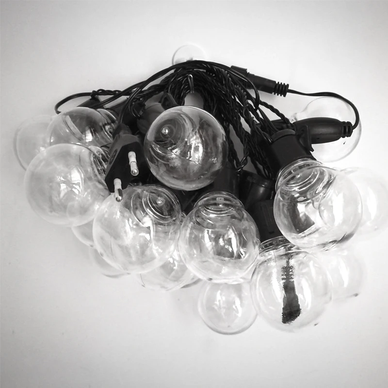 SVELTA 5CM Big Ball Lamp LED String Lights Gerlyanda 5M 20Bulbs Retro Garland For Christmas Wedding Holiday Decoration Led Light SVELTA 5CM Big Ball Lamp LED String Lights Gerlyanda 5M 20Bulbs Retro Garland For Christmas Wedding Holiday Decoration Led Light
