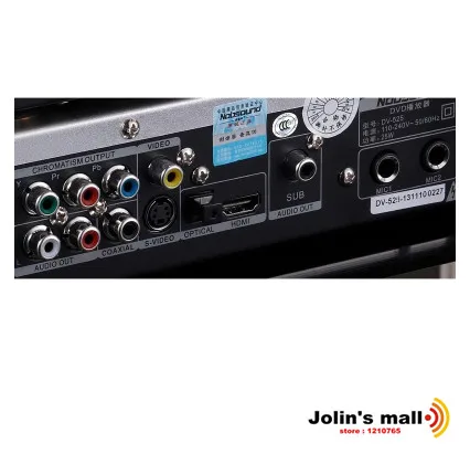 Новое обновление DV 525 высококачественный DVD/CD/USB/APE Player выход сигнала