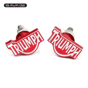 

For Triumph Daytona Street Triple 675 Tiger 800 1050 Motorcycle Rear Fender Eliminator License Plate Bolt Screw 6mm Red